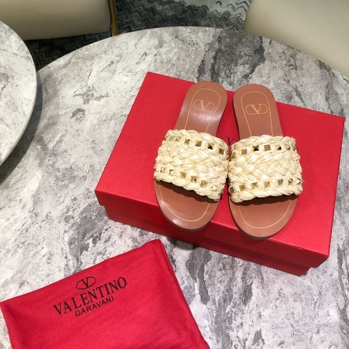Replica Valentino Slippers For Women #1121117, $88.00 USD, [ITEM#1121117], Replica Valentino Slippers outlet from China