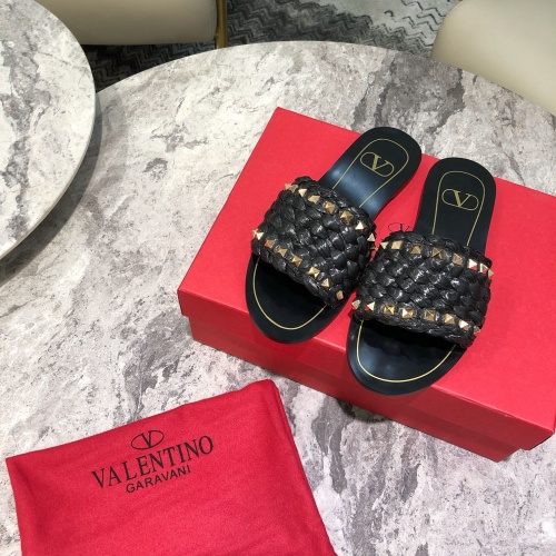 Replica Valentino Slippers For Women #1121119, $88.00 USD, [ITEM#1121119], Replica Valentino Slippers outlet from China