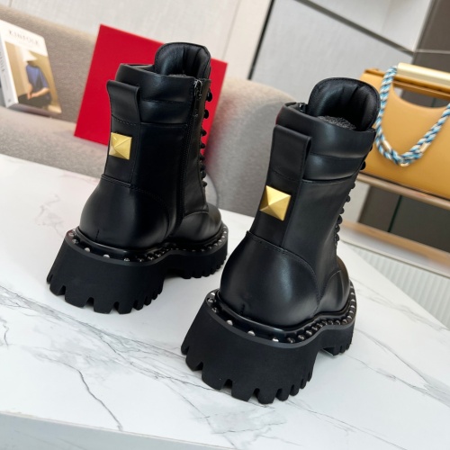 Replica Valentino Boots For Women #1121158 $108.00 USD for Wholesale