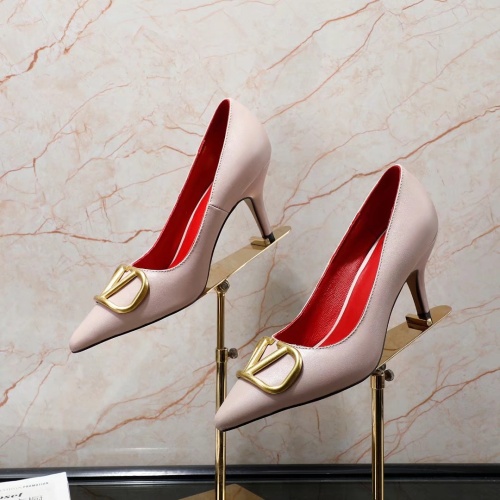 Replica Valentino High-Heeled Shoes For Women #1121181, $76.00 USD, [ITEM#1121181], Replica Valentino High-Heeled Shoes outlet from China