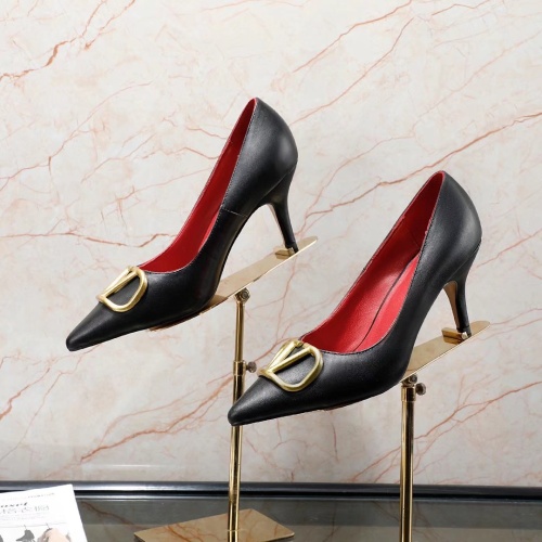 Replica Valentino High-Heeled Shoes For Women #1121183, $76.00 USD, [ITEM#1121183], Replica Valentino High-Heeled Shoes outlet from China