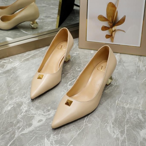 Replica Valentino High-Heeled Shoes For Women #1121184, $76.00 USD, [ITEM#1121184], Replica Valentino High-Heeled Shoes outlet from China