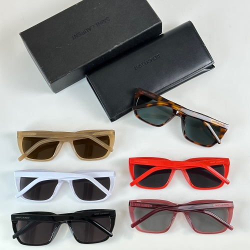 Replica Yves Saint Laurent YSL AAA Quality Sunglasses #1121244 $45.00 USD for Wholesale