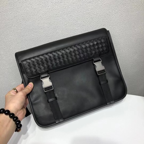 Replica Bottega Veneta AAA Man Messenger Bags #1121708 $202.00 USD for Wholesale