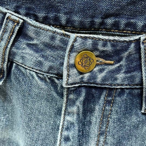Replica LOEWE Jeans For Men #1123258 $82.00 USD for Wholesale