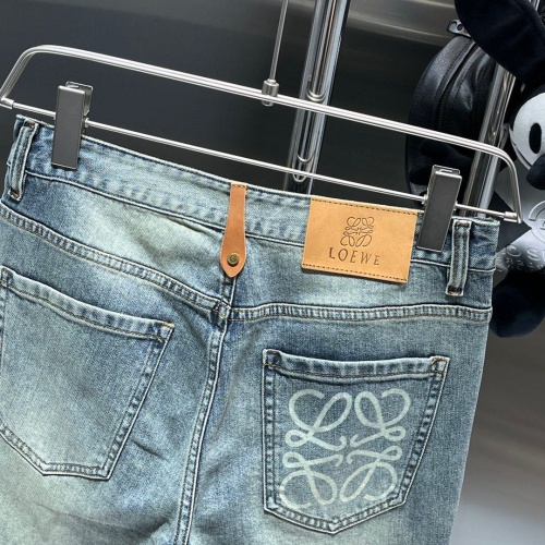 Replica LOEWE Jeans For Men #1123258 $82.00 USD for Wholesale