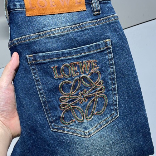 Replica LOEWE Jeans For Men #1123259 $82.00 USD for Wholesale