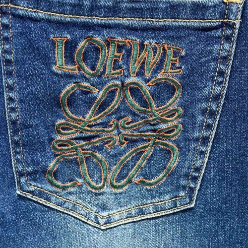 Replica LOEWE Jeans For Men #1123259 $82.00 USD for Wholesale