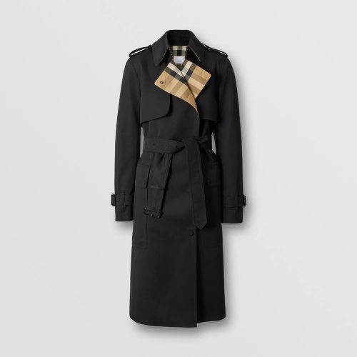 Replica Burberry Trench Coat Long Sleeved For Women #1123550, $205.00 USD, [ITEM#1123550], Replica Burberry Trench Coat outlet from China