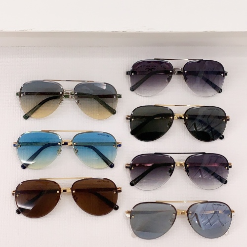 Replica Montblanc AAA Quality Sunglasses #1125089 $60.00 USD for Wholesale