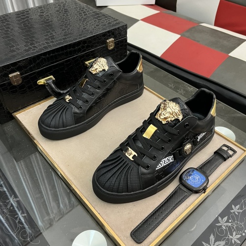 Replica Versace Casual Shoes For Men #1125134, $76.00 USD, [ITEM#1125134], Replica Versace Casual Shoes outlet from China
