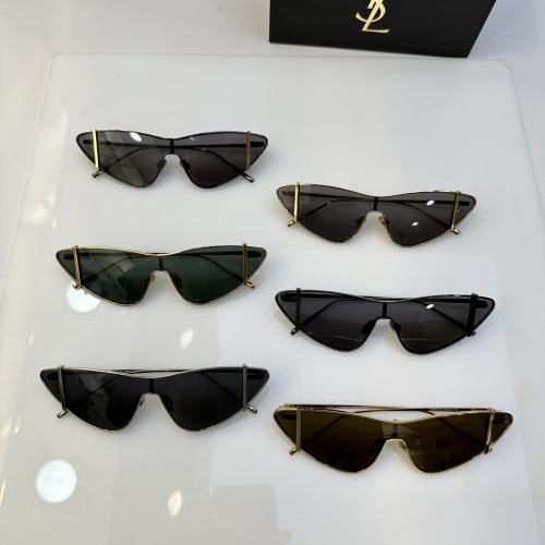 Replica Yves Saint Laurent YSL AAA Quality Sunglasses #1125272 $52.00 USD for Wholesale
