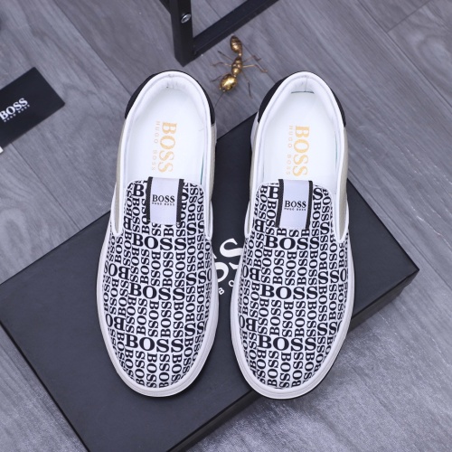 Replica Boss Casual Shoes For Men #1125373 $72.00 USD for Wholesale