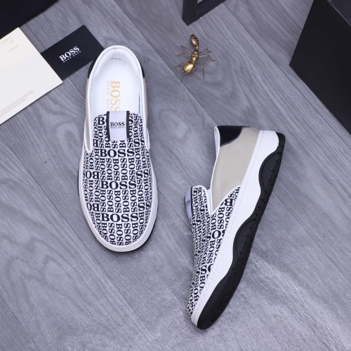 Replica Boss Casual Shoes For Men #1125373 $72.00 USD for Wholesale