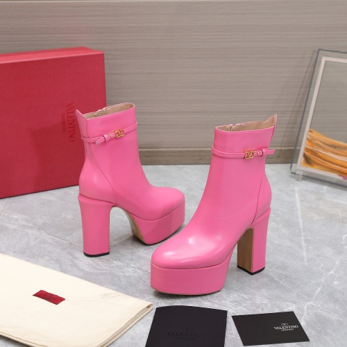 Replica Valentino Boots For Women #1125437, $140.00 USD, [ITEM#1125437], Replica Valentino Boots outlet from China