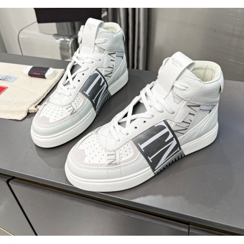 Replica Valentino High Tops Shoes For Men #1126258, $118.00 USD, [ITEM#1126258], Replica Valentino High Tops Shoes outlet from China
