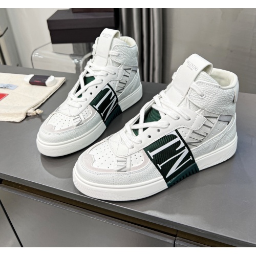 Replica Valentino High Tops Shoes For Men #1126261, $118.00 USD, [ITEM#1126261], Replica Valentino High Tops Shoes outlet from China