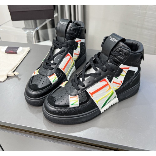 Replica Valentino High Tops Shoes For Men #1126272, $118.00 USD, [ITEM#1126272], Replica Valentino High Tops Shoes outlet from China