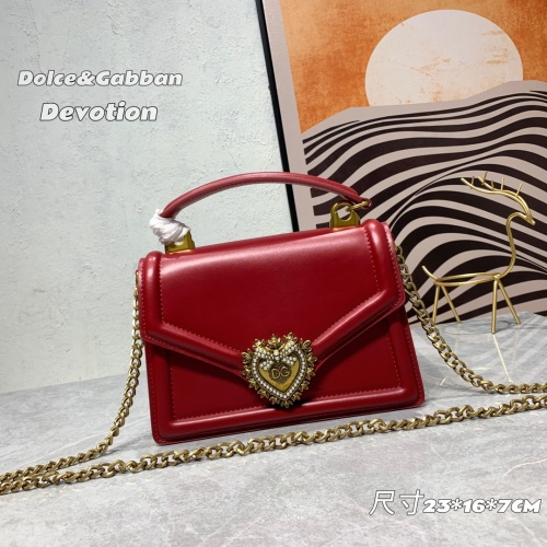 Replica Dolce &amp; Gabbana D&amp;G AAA Quality Messenger Bags For Women #1126744, $115.00 USD, [ITEM#1126744], Replica Dolce &amp; Gabbana D&amp;G AAA Quality Messenger Bags outlet from China