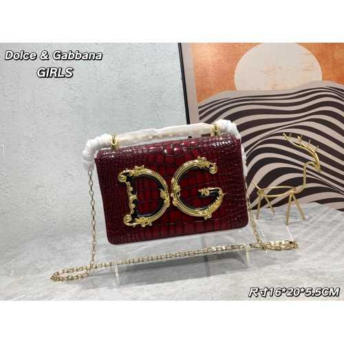 Replica Dolce &amp; Gabbana D&amp;G AAA Quality Messenger Bags For Women #1126760, $112.00 USD, [ITEM#1126760], Replica Dolce &amp; Gabbana D&amp;G AAA Quality Messenger Bags outlet from China