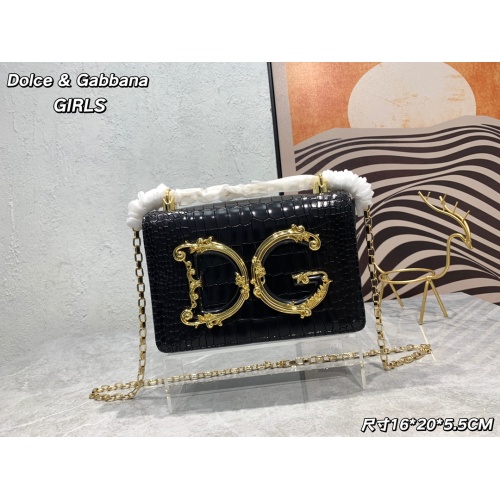 Replica Dolce &amp; Gabbana D&amp;G AAA Quality Messenger Bags For Women #1126761, $112.00 USD, [ITEM#1126761], Replica Dolce &amp; Gabbana D&amp;G AAA Quality Messenger Bags outlet from China