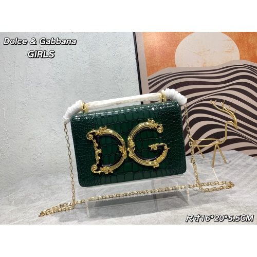 Replica Dolce &amp; Gabbana D&amp;G AAA Quality Messenger Bags For Women #1126762, $112.00 USD, [ITEM#1126762], Replica Dolce &amp; Gabbana D&amp;G AAA Quality Messenger Bags outlet from China