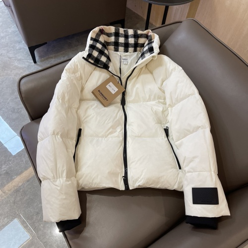 Replica Burberry Down Feather Coat Long Sleeved For Women #1127077, $192.00 USD, [ITEM#1127077], Replica Burberry Down Feather Coat outlet from China