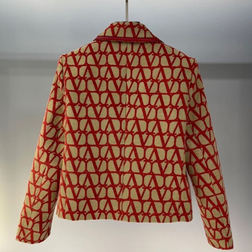 Replica Valentino Jackets Long Sleeved For Women #1127209 $115.00 USD for Wholesale