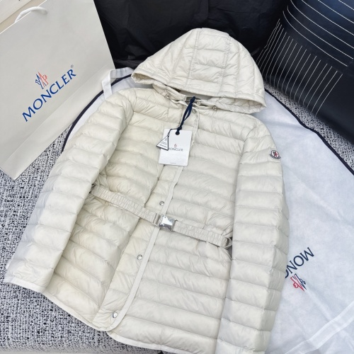 Replica Moncler Down Feather Coat Long Sleeved For Women #1127373, $172.00 USD, [ITEM#1127373], Replica Moncler Down Feather Coat outlet from China