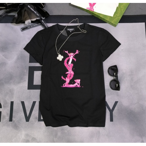 Replica Yves Saint Laurent YSL T-shirts Short Sleeved For Women #1127794, $32.00 USD, [ITEM#1127794], Replica Yves Saint Laurent YSL T-shirts outlet from China