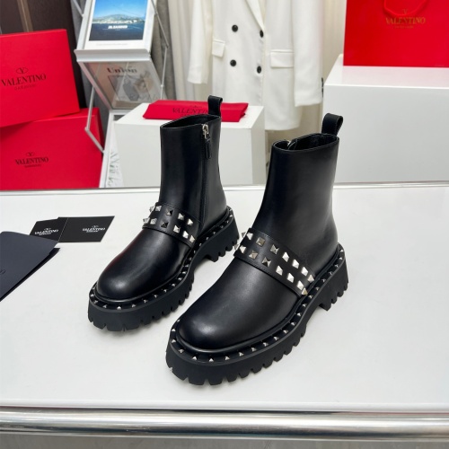 Replica Valentino Boots For Women #1127831, $108.00 USD, [ITEM#1127831], Replica Valentino Boots outlet from China