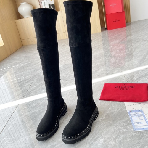 Replica Valentino Boots For Women #1127839, $115.00 USD, [ITEM#1127839], Replica Valentino Boots outlet from China