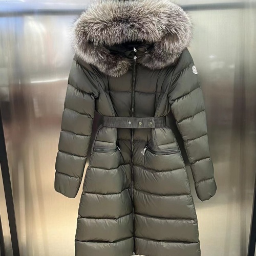 Replica Moncler Down Feather Coat Long Sleeved For Women #1128743, $202.00 USD, [ITEM#1128743], Replica Moncler Down Feather Coat outlet from China