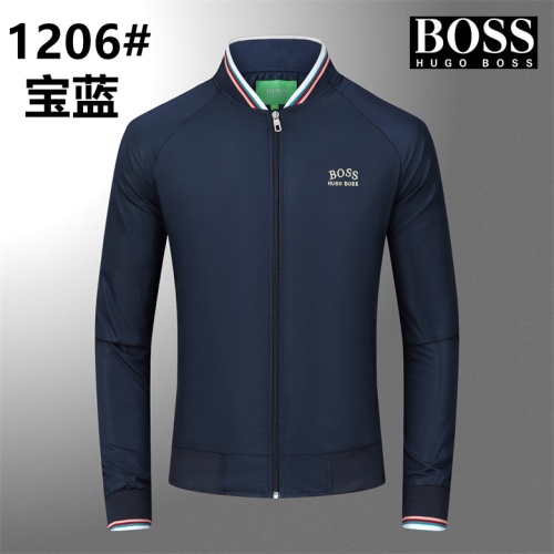 Replica Boss Jackets Long Sleeved For Men #1129402, $39.00 USD, [ITEM#1129402], Replica Boss Jackets outlet from China