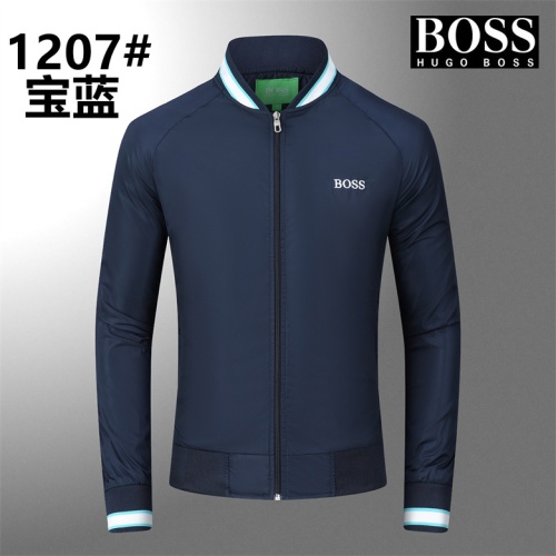 Replica Boss Jackets Long Sleeved For Men #1129409, $39.00 USD, [ITEM#1129409], Replica Boss Jackets outlet from China