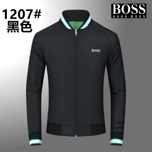 Replica Boss Jackets Long Sleeved For Men #1129410, $39.00 USD, [ITEM#1129410], Replica Boss Jackets outlet from China