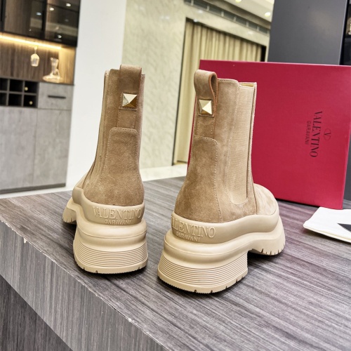Replica Valentino Boots For Women #1129421 $108.00 USD for Wholesale