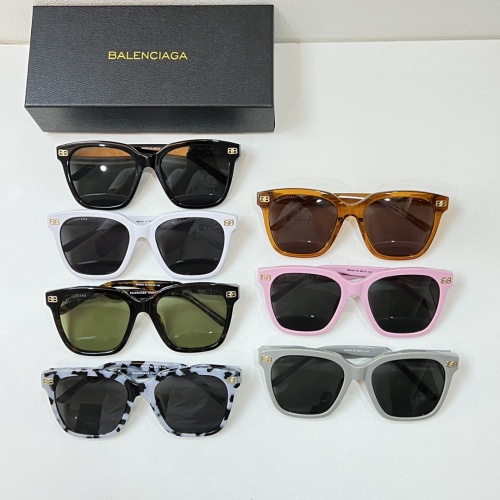 Replica Balenciaga AAA Quality Sunglasses #1129772 $60.00 USD for Wholesale