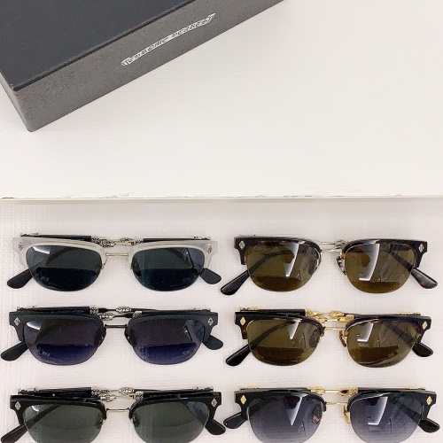 Replica Chrome Hearts AAA Quality Sunglasses #1129917 $72.00 USD for Wholesale
