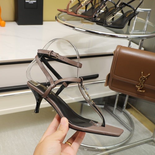 Replica Yves Saint Laurent YSL Sandal For Women #1129934 $100.00 USD for Wholesale