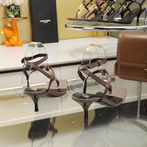 Replica Yves Saint Laurent YSL Sandal For Women #1129934 $100.00 USD for Wholesale