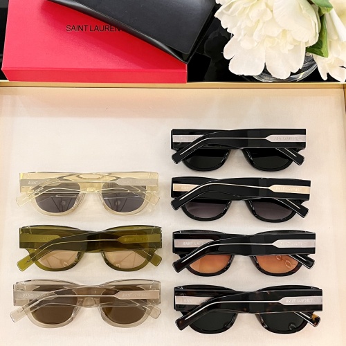 Replica Yves Saint Laurent YSL AAA Quality Sunglasses #1130268 $64.00 USD for Wholesale