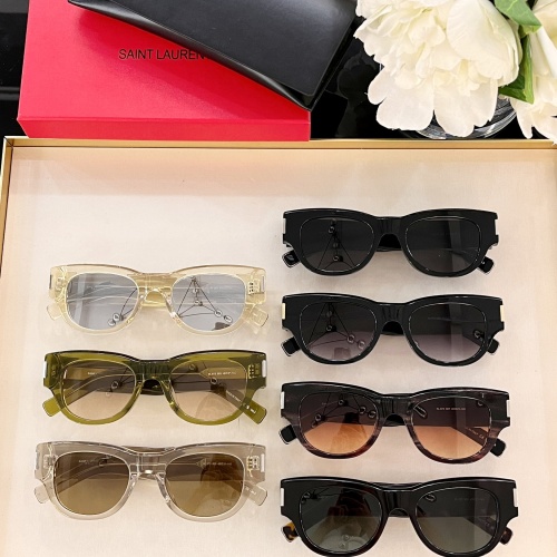 Replica Yves Saint Laurent YSL AAA Quality Sunglasses #1130271 $64.00 USD for Wholesale