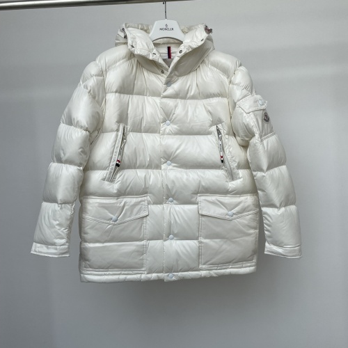 Replica Moncler Down Feather Coat Long Sleeved For Men #1130323, $192.00 USD, [ITEM#1130323], Replica Moncler Down Feather Coat outlet from China