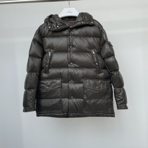 Replica Moncler Down Feather Coat Long Sleeved For Men #1130325, $192.00 USD, [ITEM#1130325], Replica Moncler Down Feather Coat outlet from China