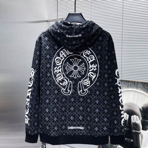 Replica Chrome Hearts Hoodies Long Sleeved For Men #1130832 $52.00 USD for Wholesale