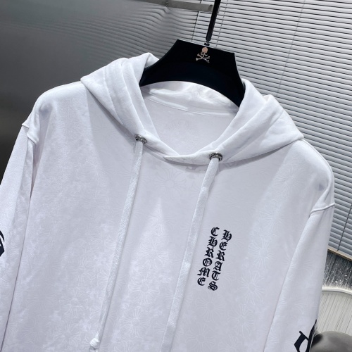 Replica Chrome Hearts Hoodies Long Sleeved For Men #1130833 $52.00 USD for Wholesale