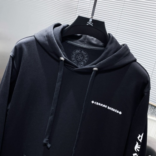 Replica Chrome Hearts Hoodies Long Sleeved For Men #1130836 $52.00 USD for Wholesale