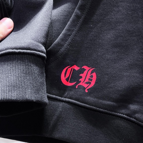 Replica Chrome Hearts Hoodies Long Sleeved For Men #1130837 $52.00 USD for Wholesale