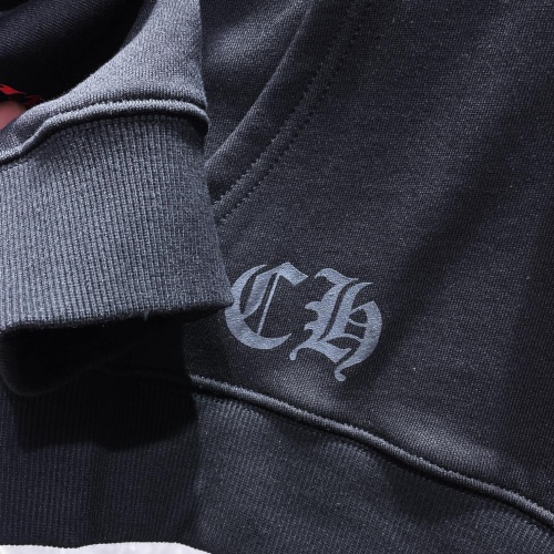 Replica Chrome Hearts Hoodies Long Sleeved For Men #1130838 $52.00 USD for Wholesale